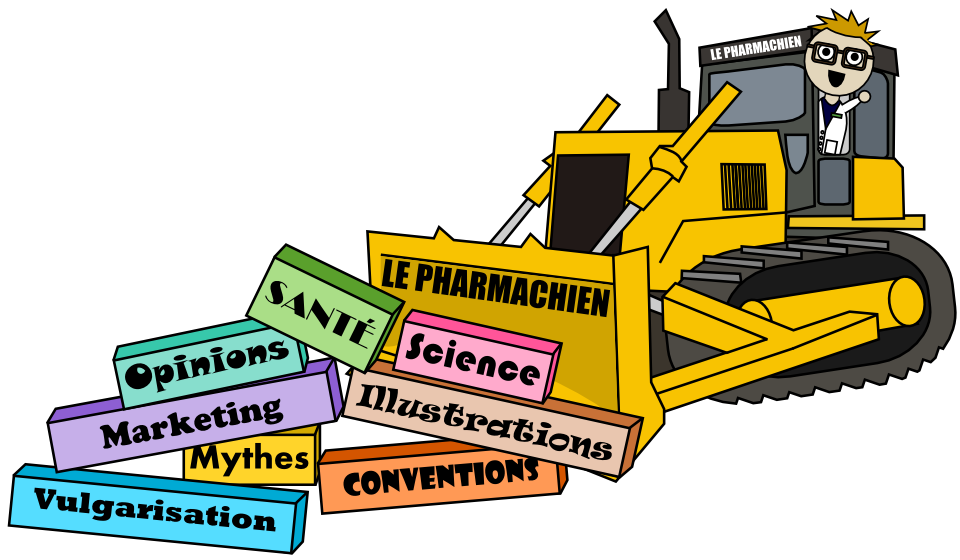 Le Pharmachien = passer un bulldozer dans les conventions en sciences