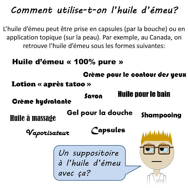 Capsules, lotion, savon, gel douche, crème, massage, shampooing, vaporisateur, tatouage
