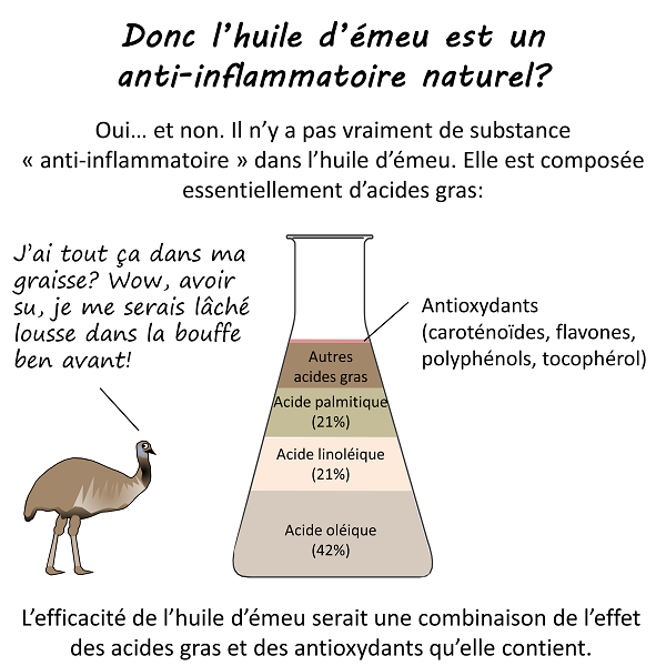 Contient des acides gras et des antioxydants