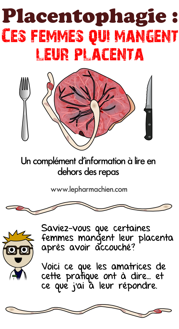 Introduction sur la mode de manger son placenta