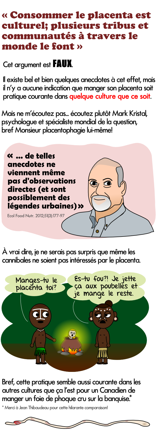 Manger son placenta est culturel : les tribus africaines et d'autres communautés le font